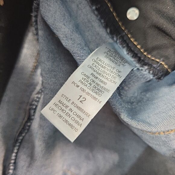 Democracy AB Technology Jeans Women's Size 12 Stretch Skinny - Picture 10 of 10